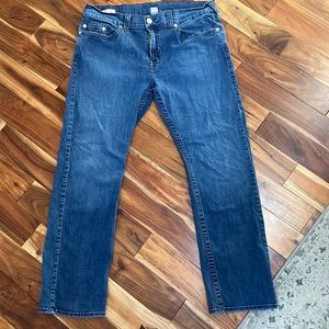 True Religion Mens 36 Jeans Ricky Super